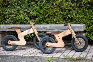 オール船橋の力を結集した木製バランスバイク